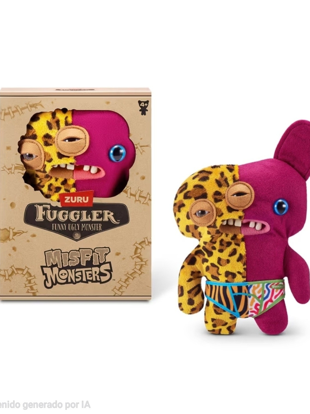 Fuggler Misfit Monsters Edition Annoyed-O Funny Ugly Monster Toy New